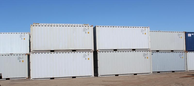 Bekins Uload 20 foot container storage